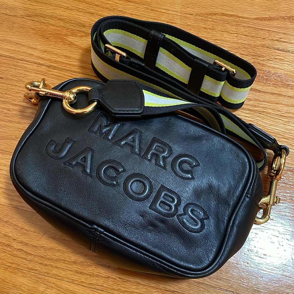 Marc Jacobs Black Bag with Gold Accents